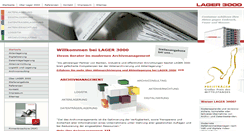 Desktop Screenshot of lager3000.de
