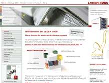 Tablet Screenshot of lager3000.de